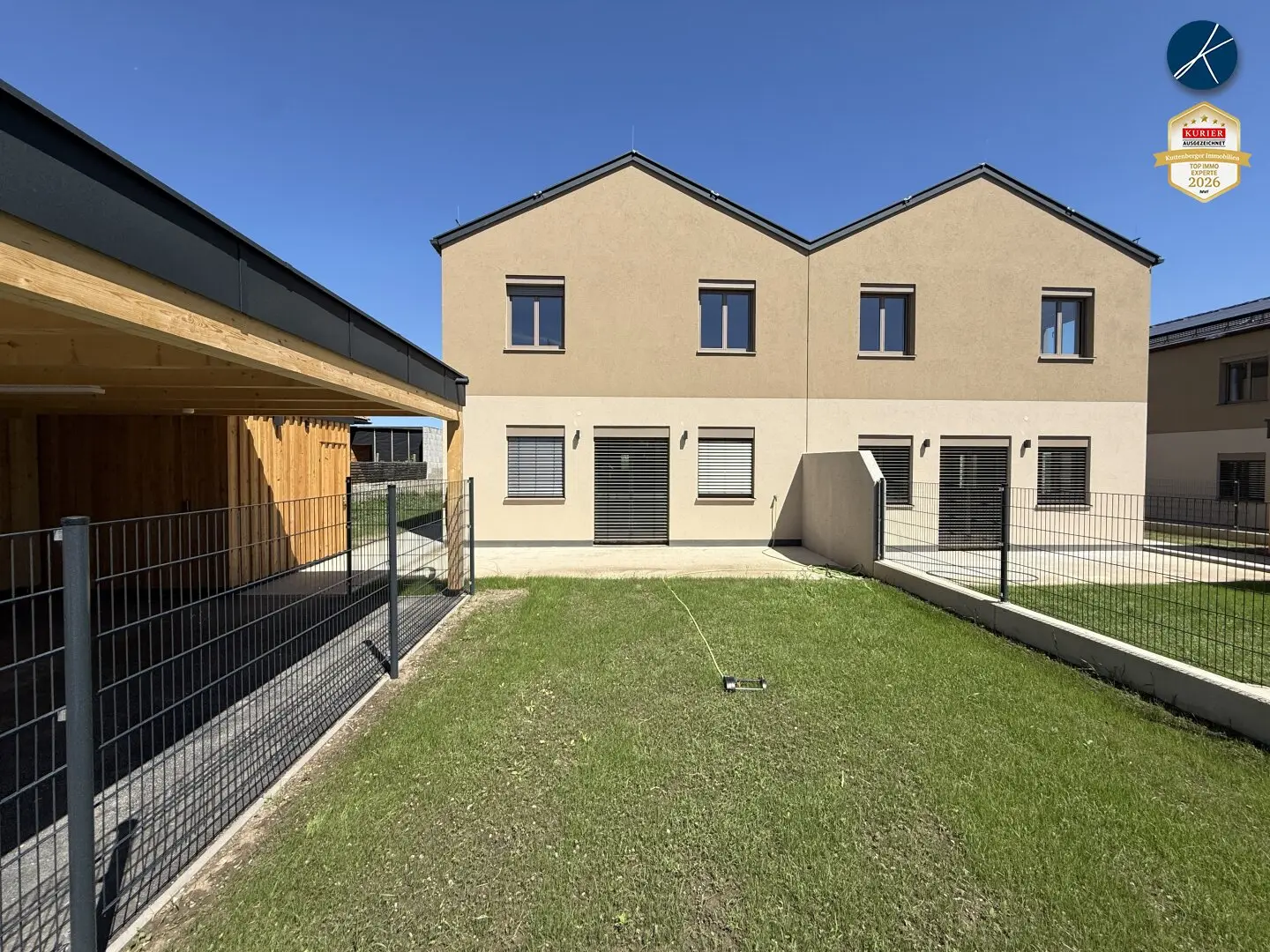 Row House Development "Living in the Cornfield" in Jettsdorf near Grafenwörth