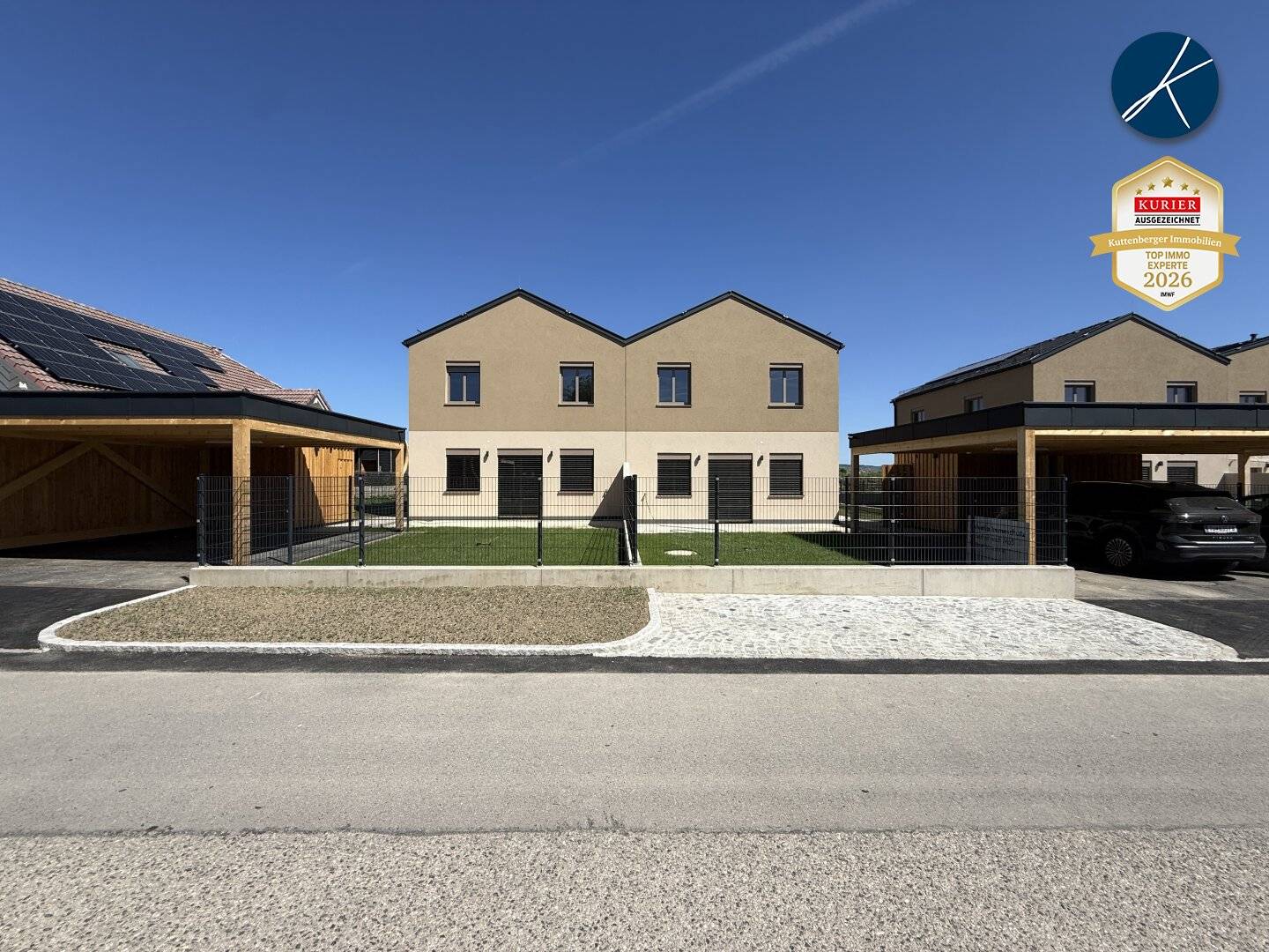 Row House Development "Living in the Cornfield" in Jettsdorf near Grafenwörth