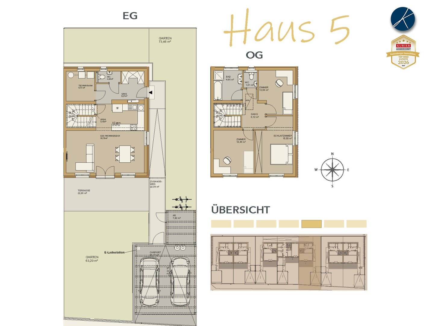 Reihenendhaus Haus 5, 112m²