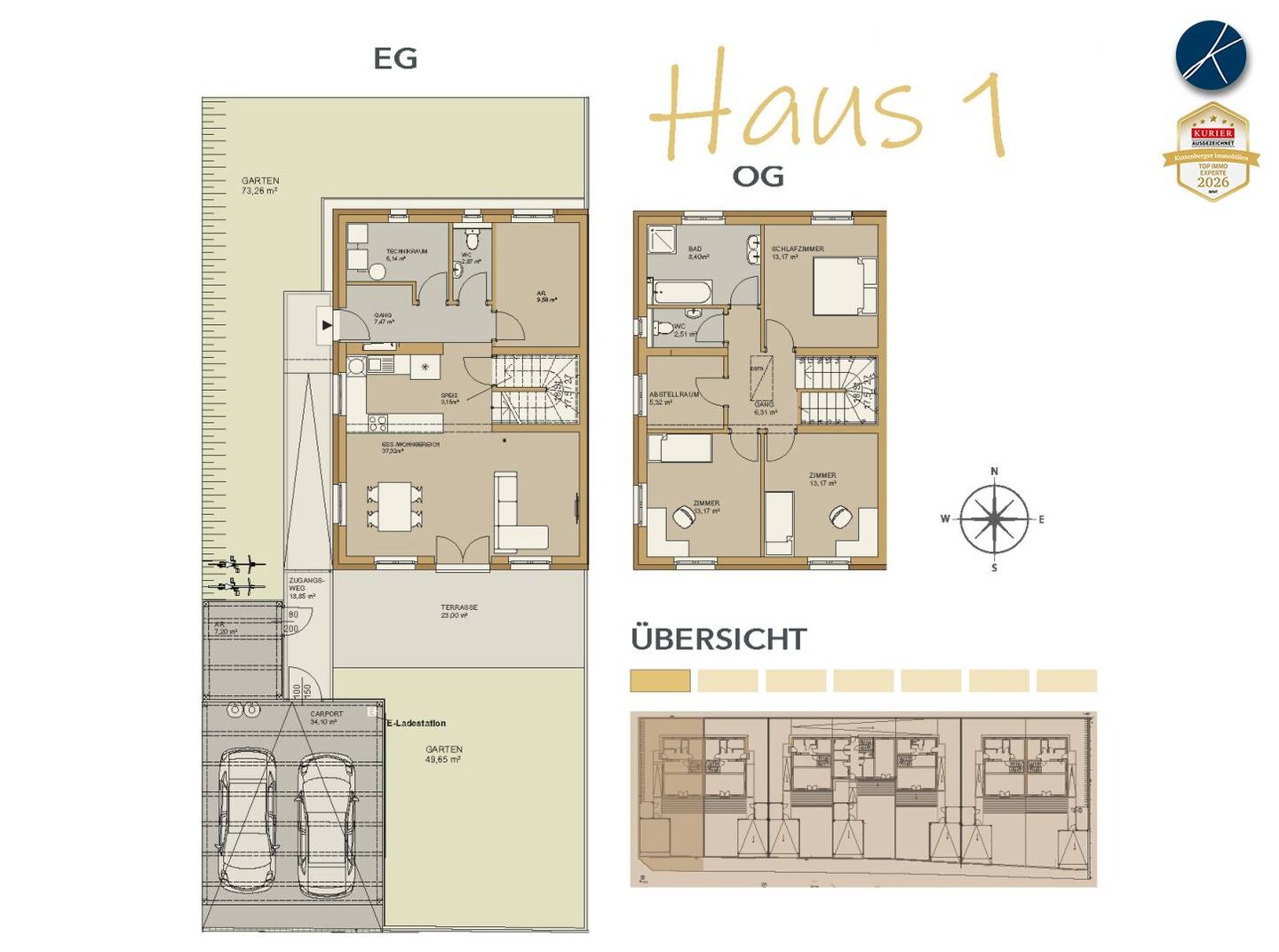 Haus 1 im Kornfeld, 128m²