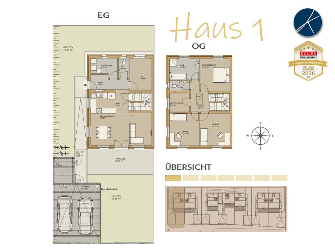 House 1 Kornfeld, 128m²