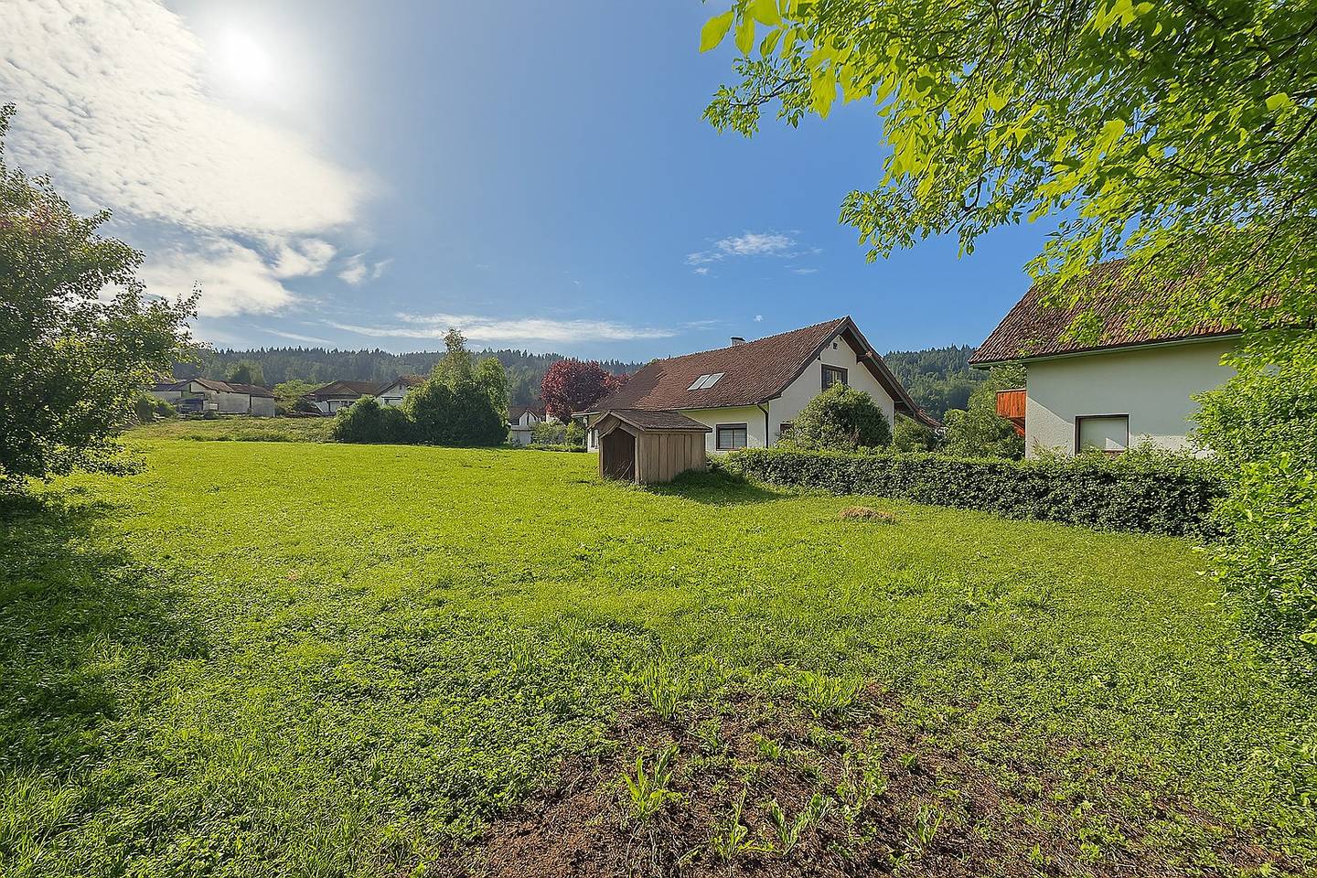 Ruhiges Grundstück in Hohenweiler