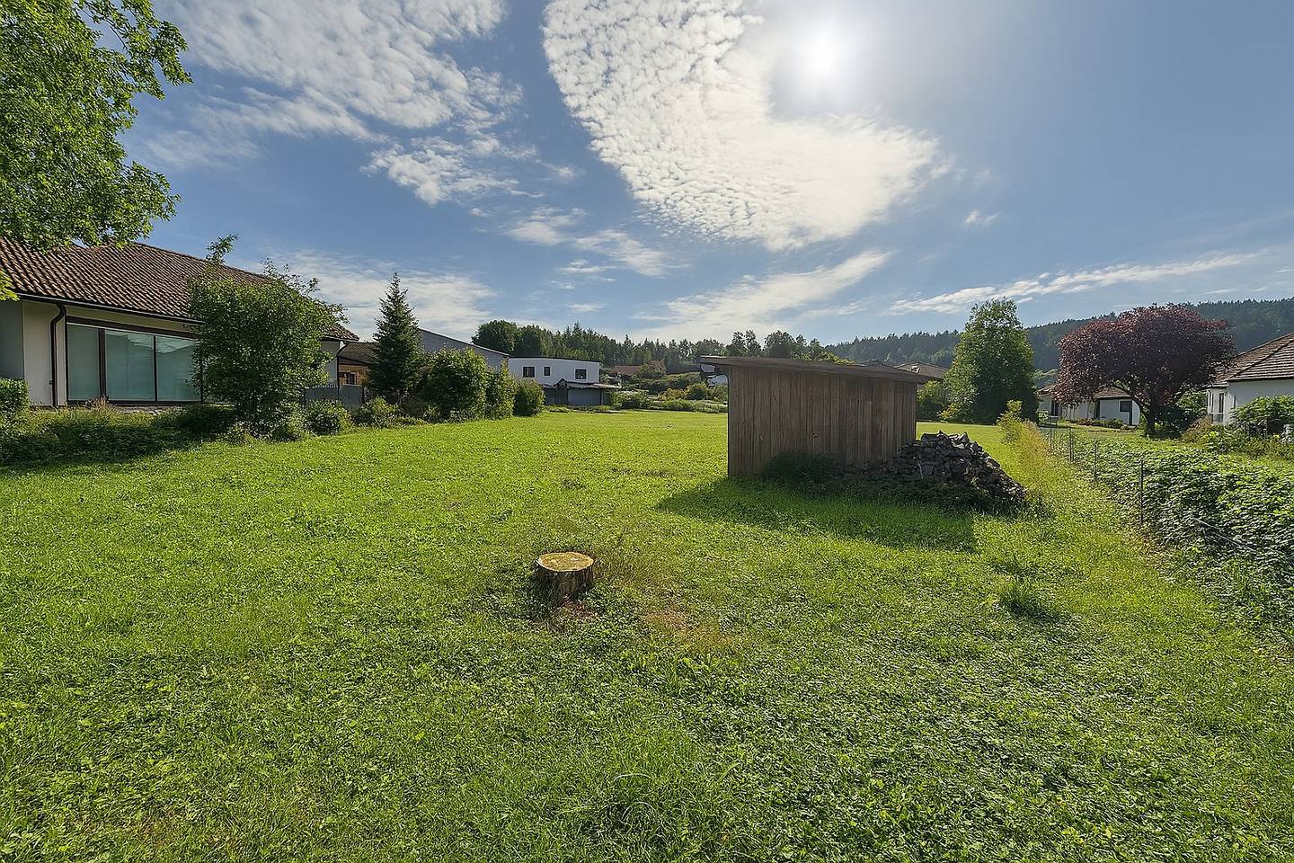 Ruhiges Grundstück in Hohenweiler