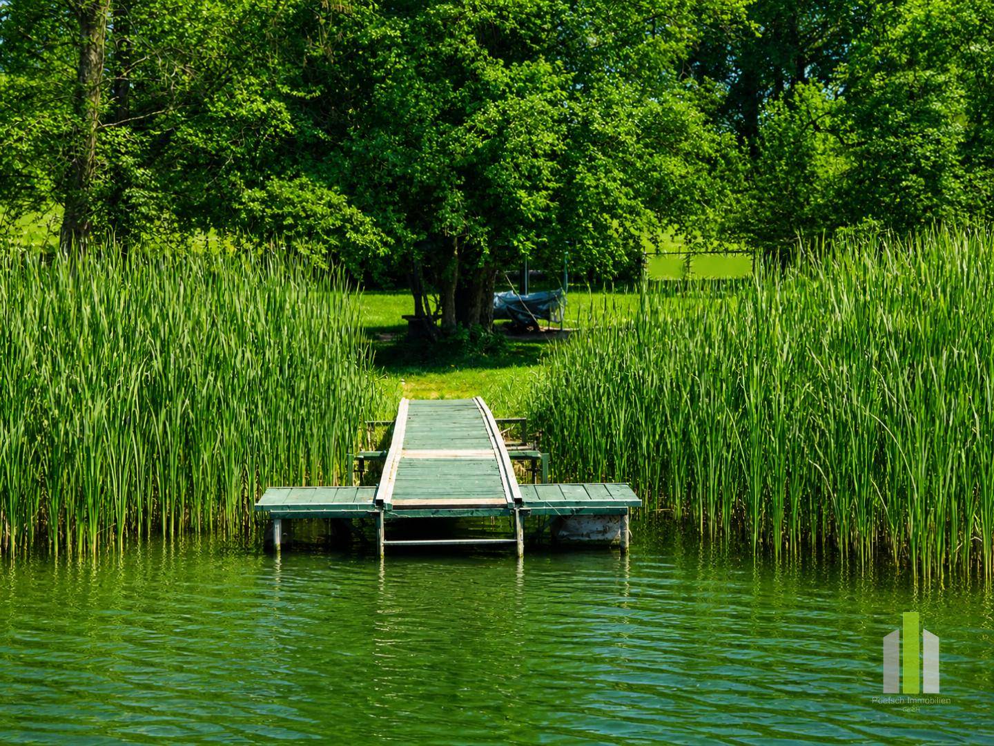Badegrundstück am Obertrumer See