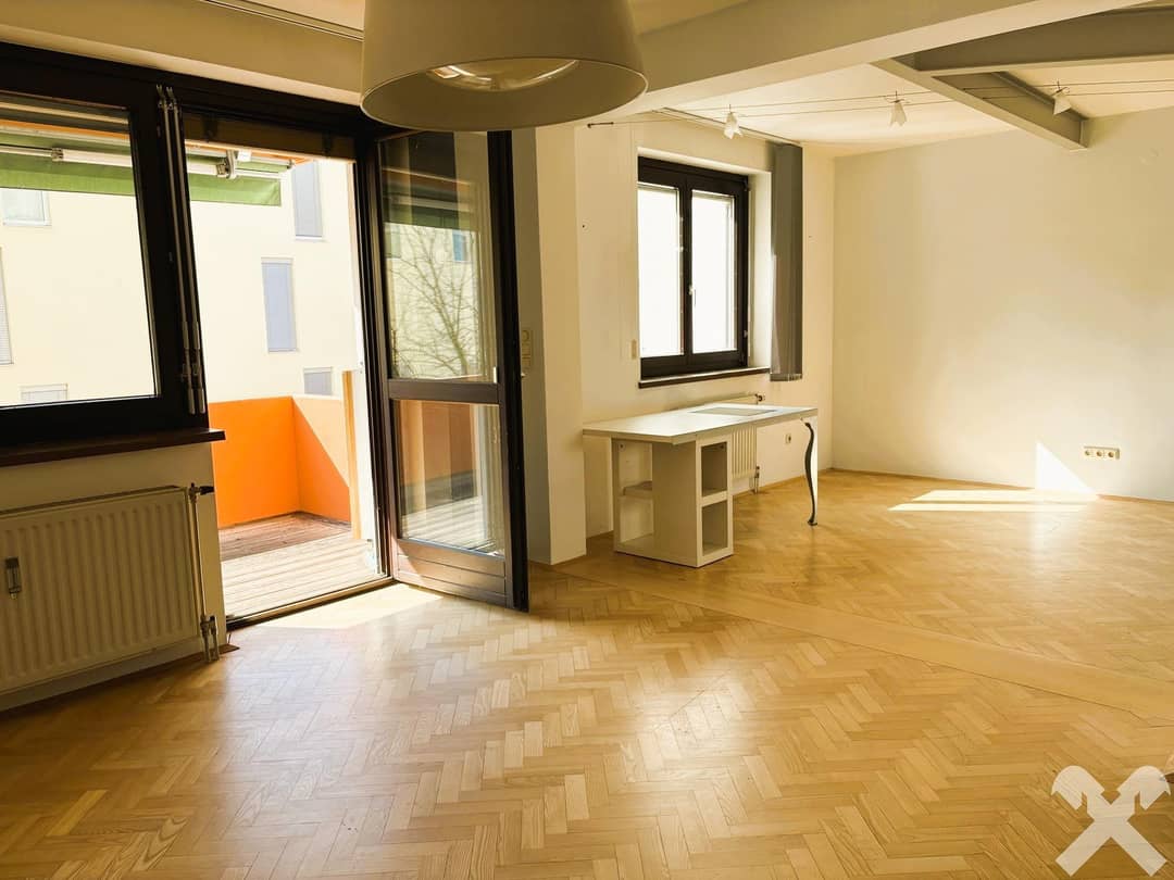 Wohnraum-Balkon