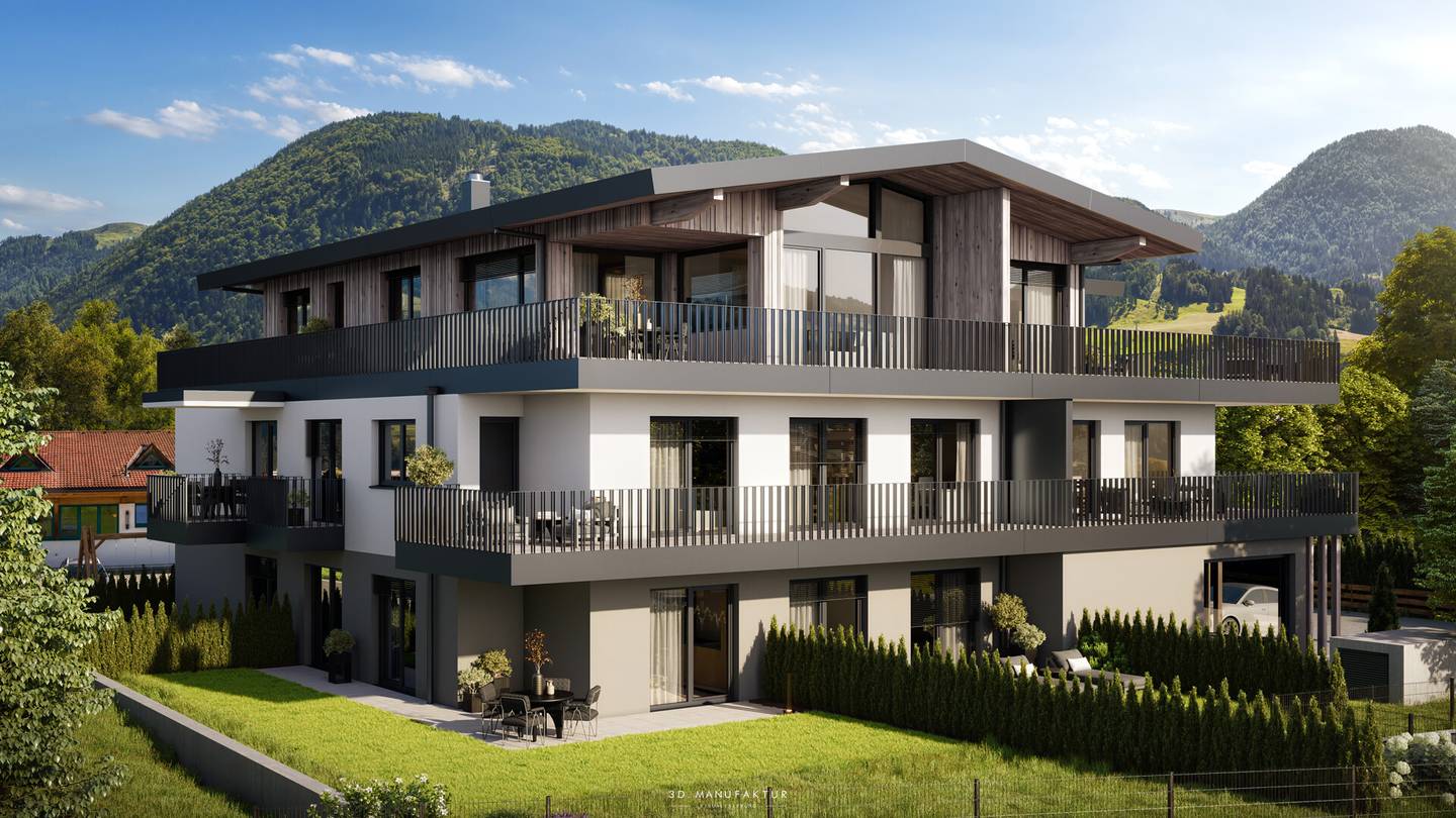 Wohnung zentrumsnah im Neubau mit Terrasse