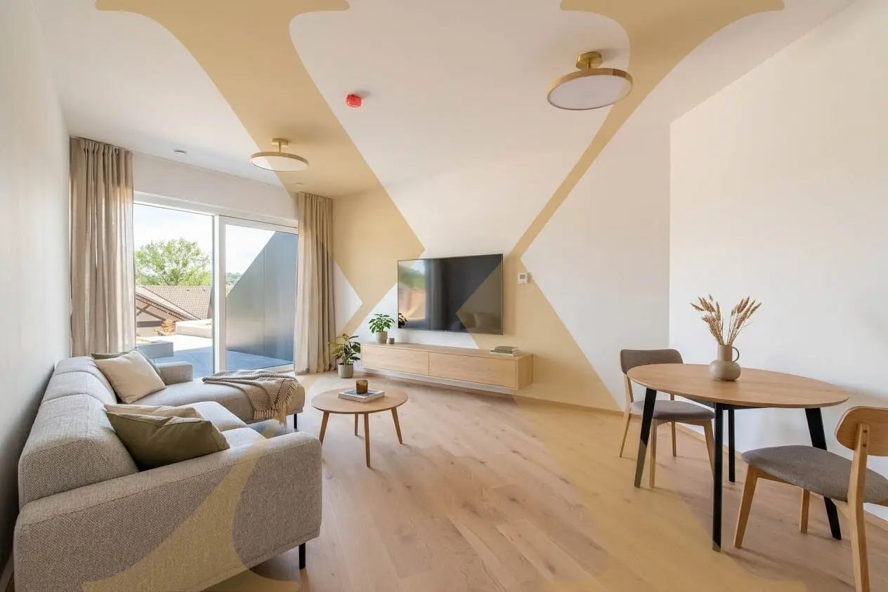 Brand new apartment with garden terrace near Danube