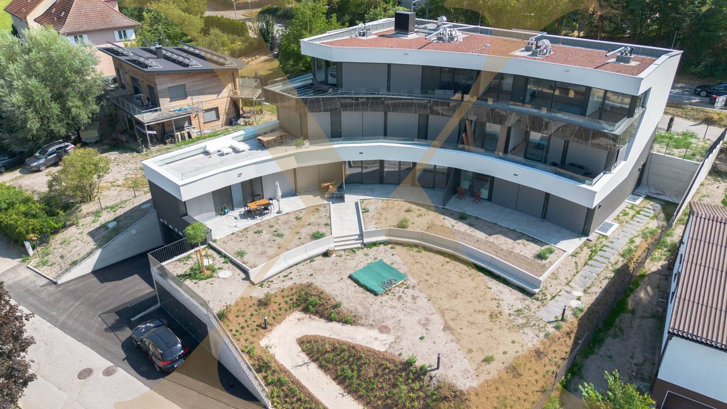 Neubau Erstbezug Wohnung Gartenterrasse Donaunähe