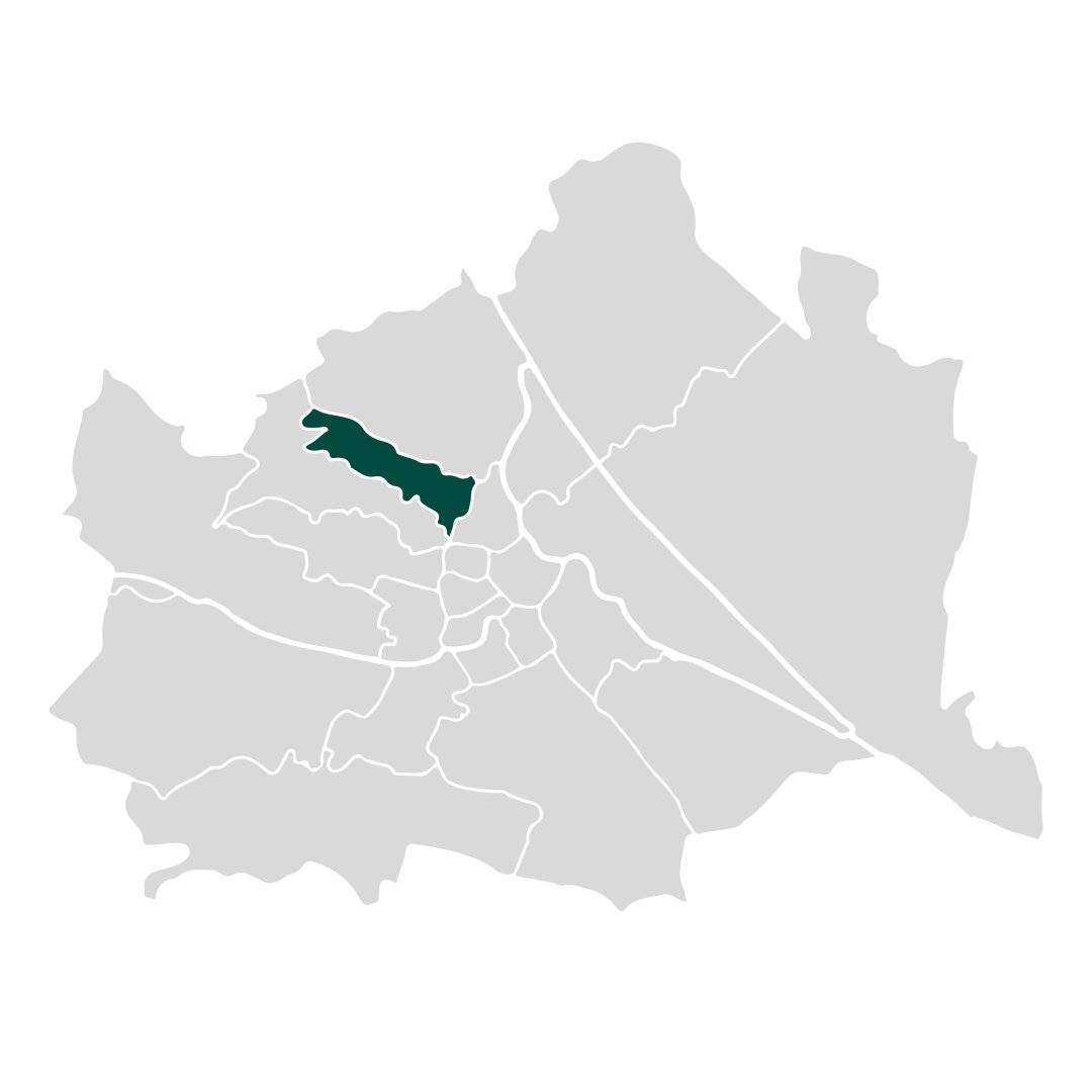 Dachgeschosswohnung Sievering zwei Terrassen