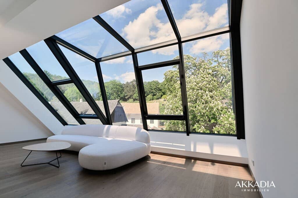 Maisonettewohnung Dachgeschoss Balkon Weinberge