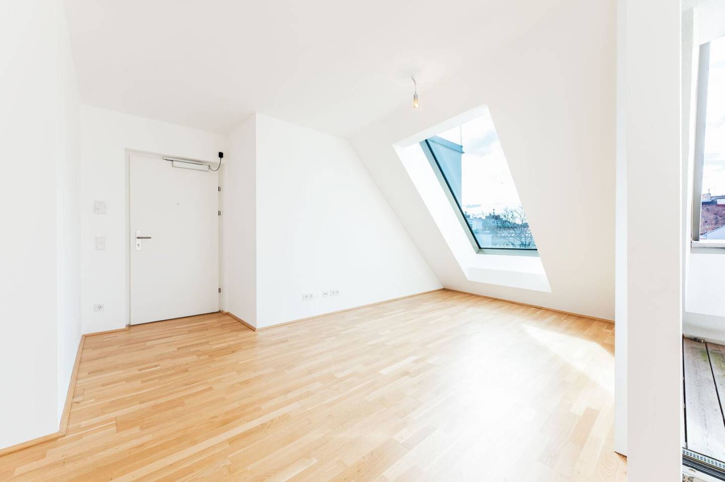 First occupancy in a new build with two terraces