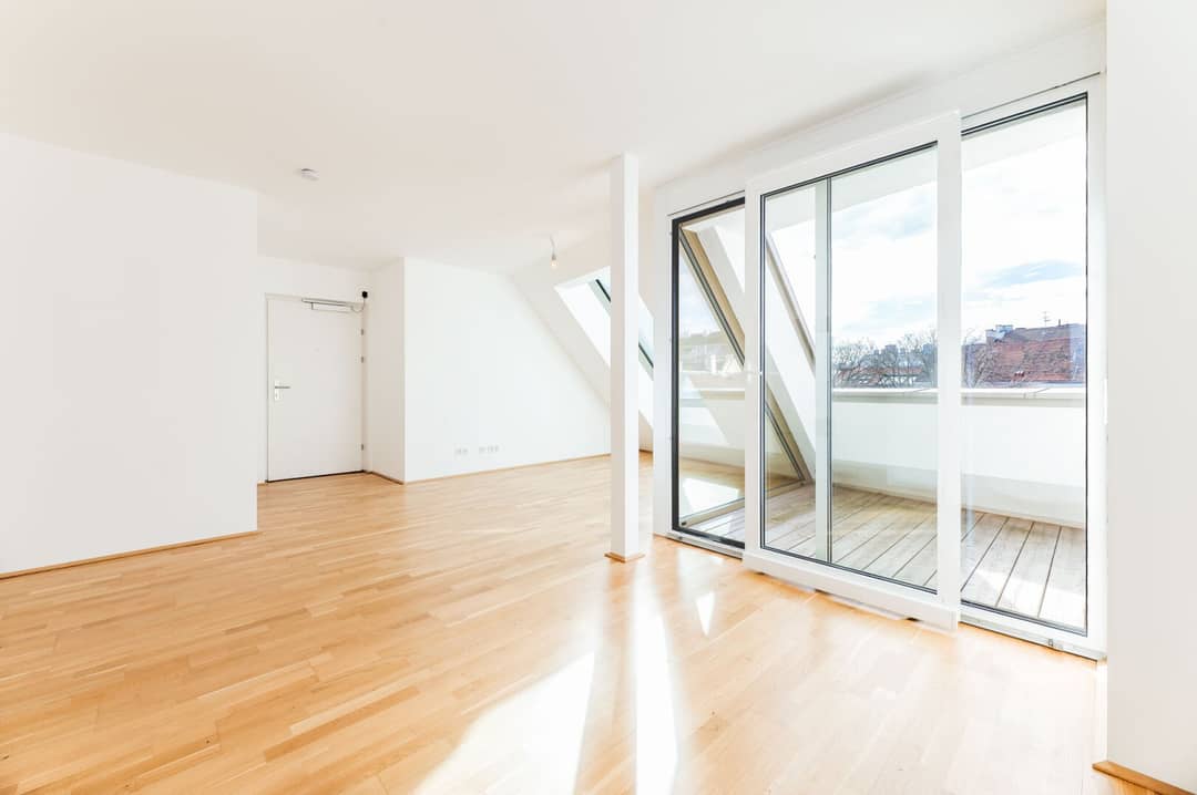 First occupancy in a new build with two terraces