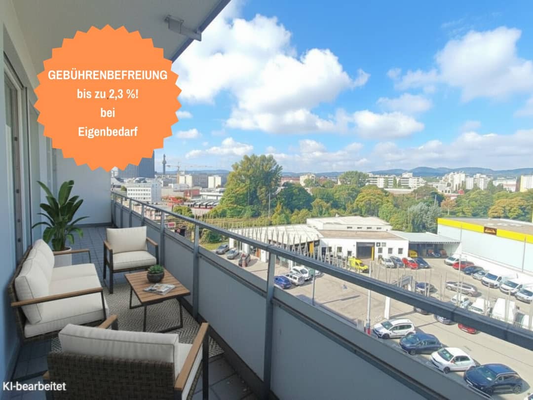 Wohnung Loggia Weitblick Nähe U6