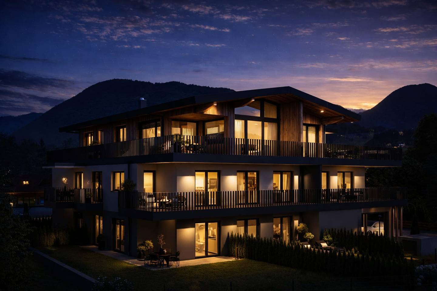Wohnung Erstbezug Neubau mit Terrasse