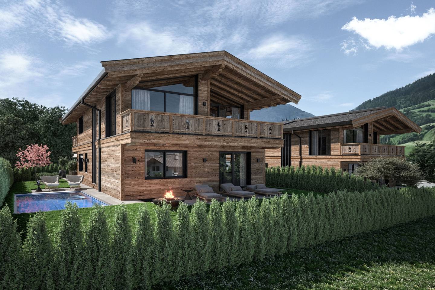 Neubauchalet Aurach bei Kitzbühel
