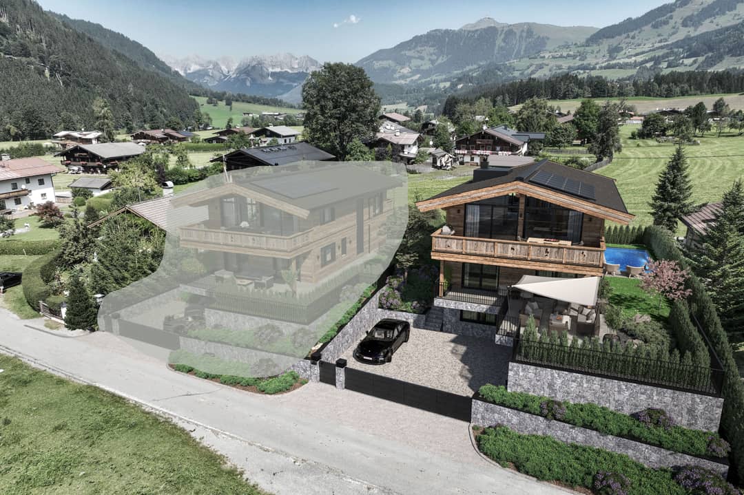 Neubauchalet Aurach bei Kitzbühel