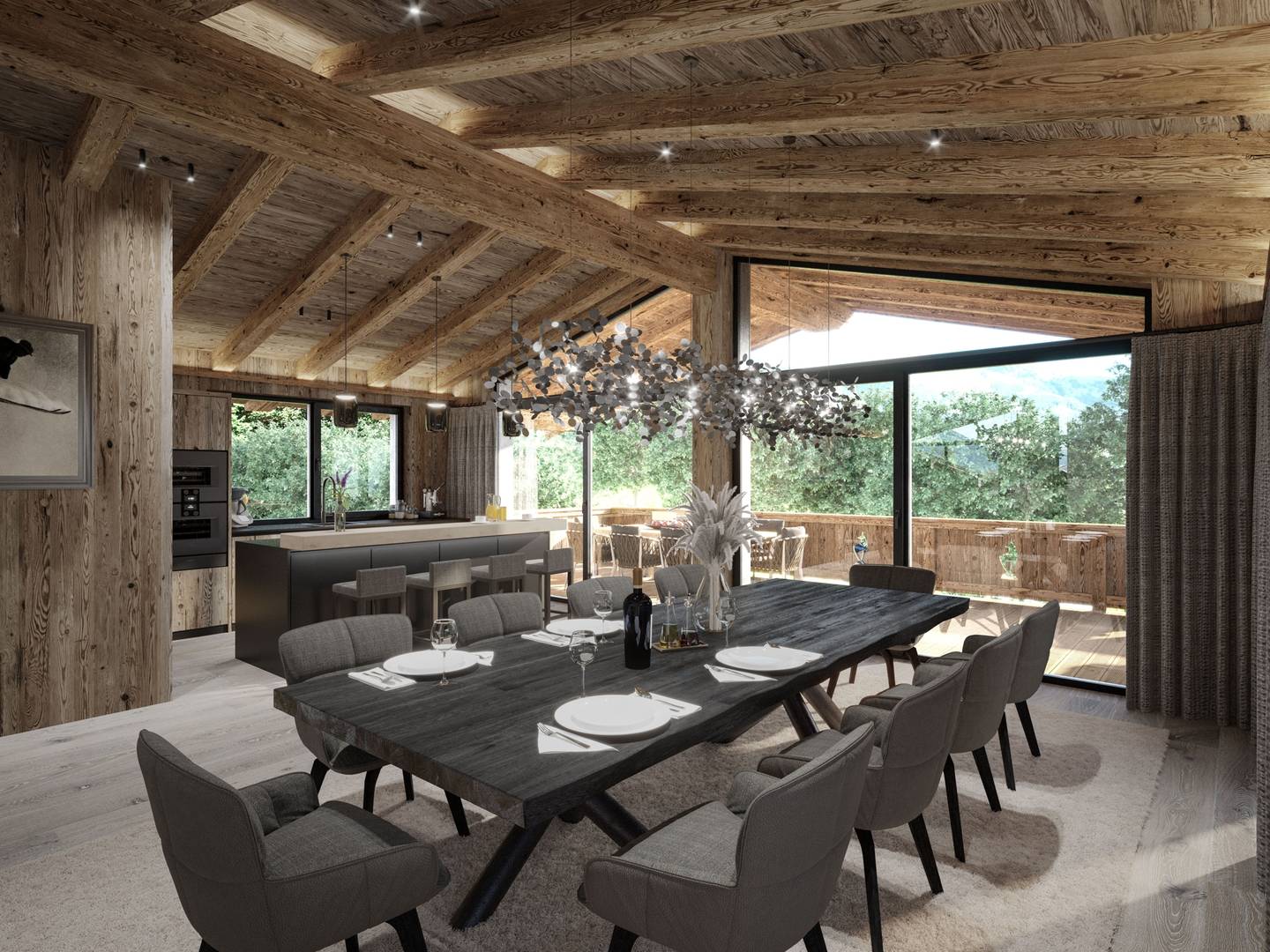 Neubauchalet Aurach bei Kitzbühel