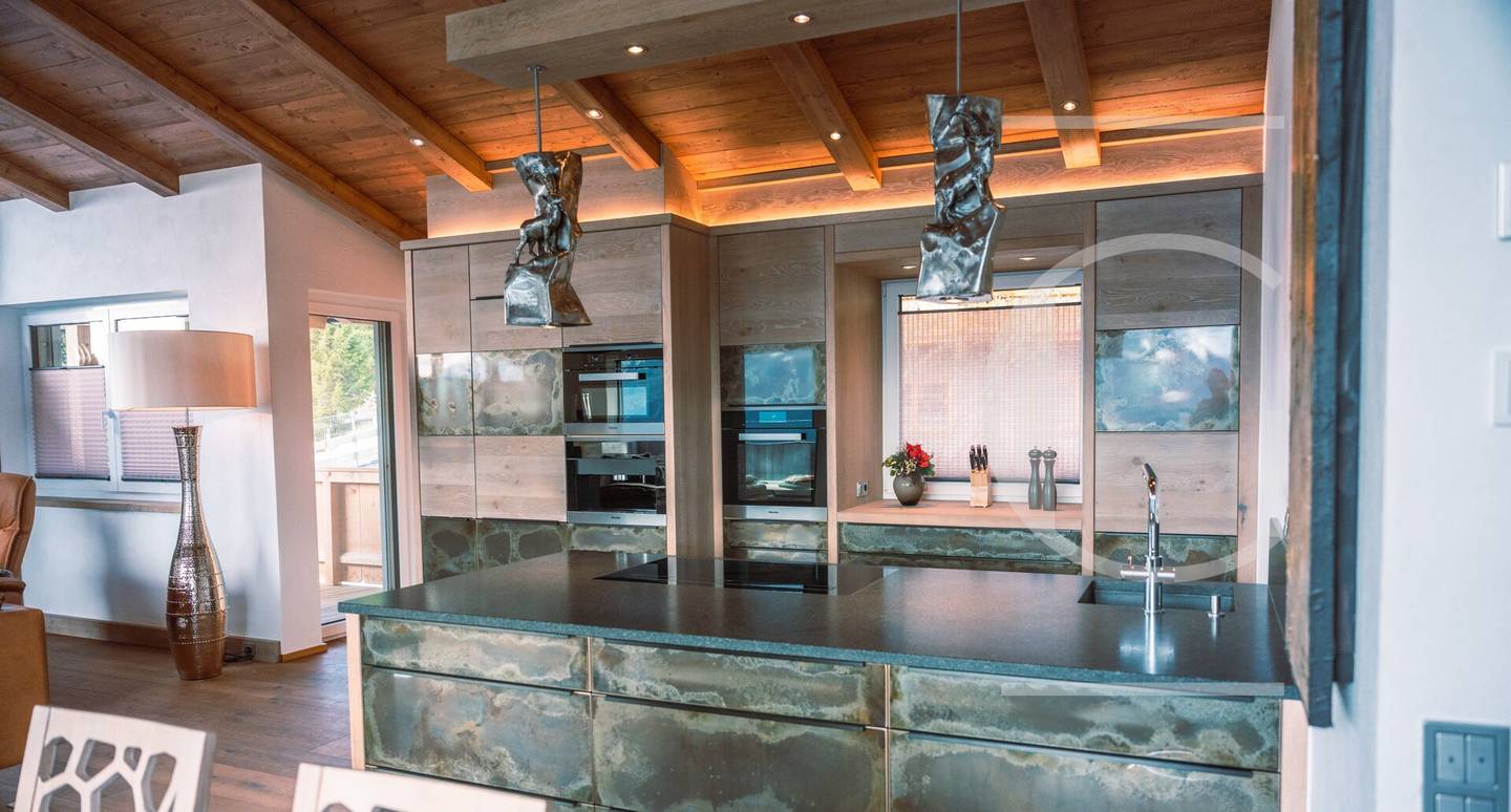 Penthouse with panoramic view Hohe Tauern terrace