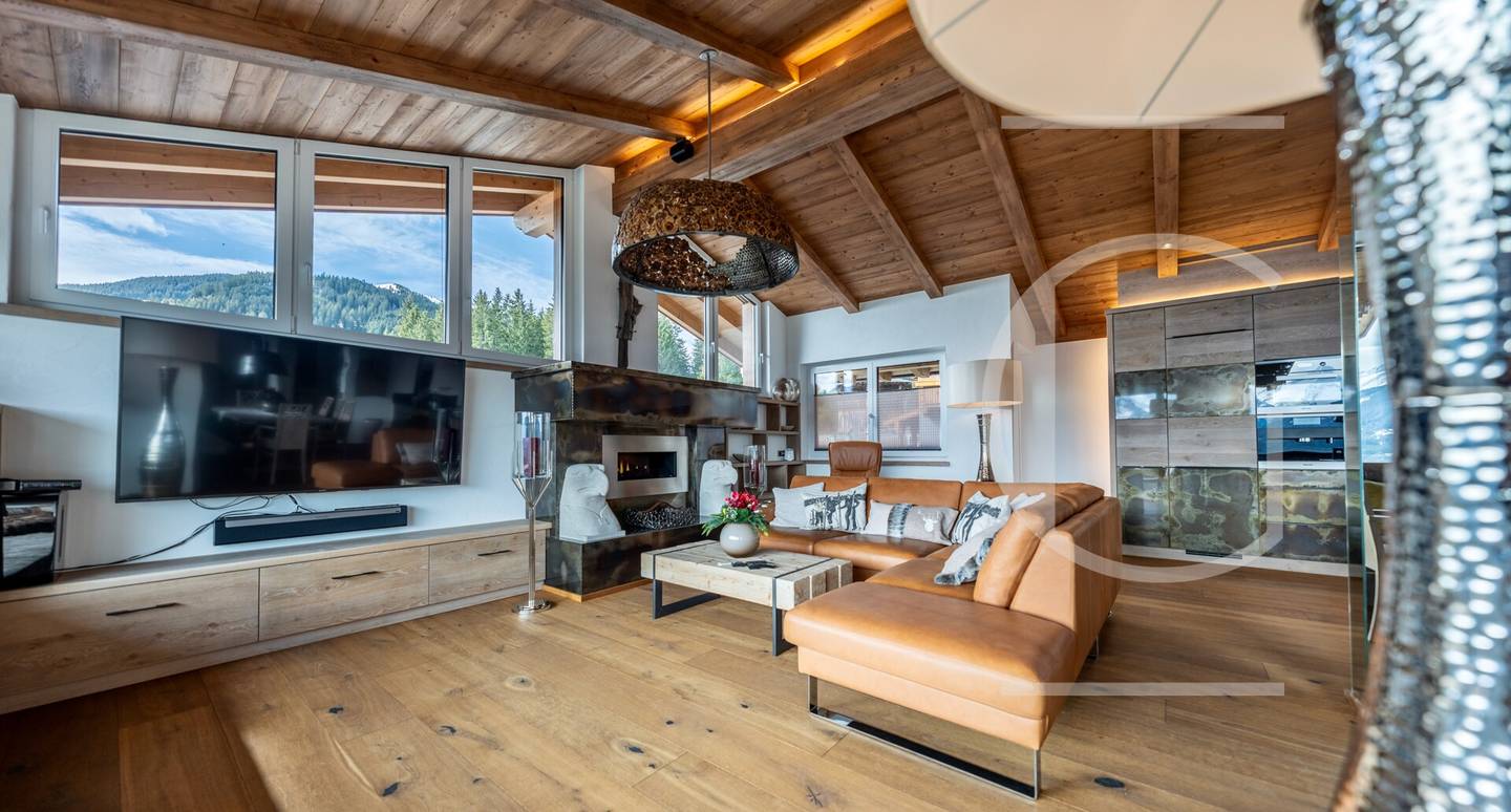 Penthouse with panoramic view Hohe Tauern terrace