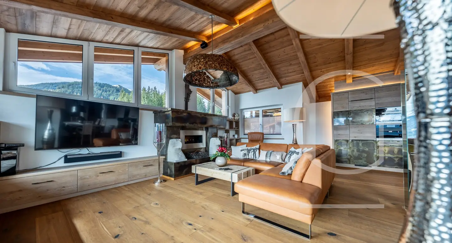 Penthouse with panoramic view Hohe Tauern terrace