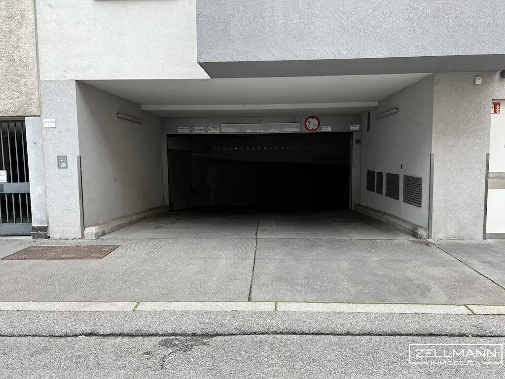 KFZ | Tiefgaragenstellplatz | Voltagasse | ZELLMANN IMMOBILIEN