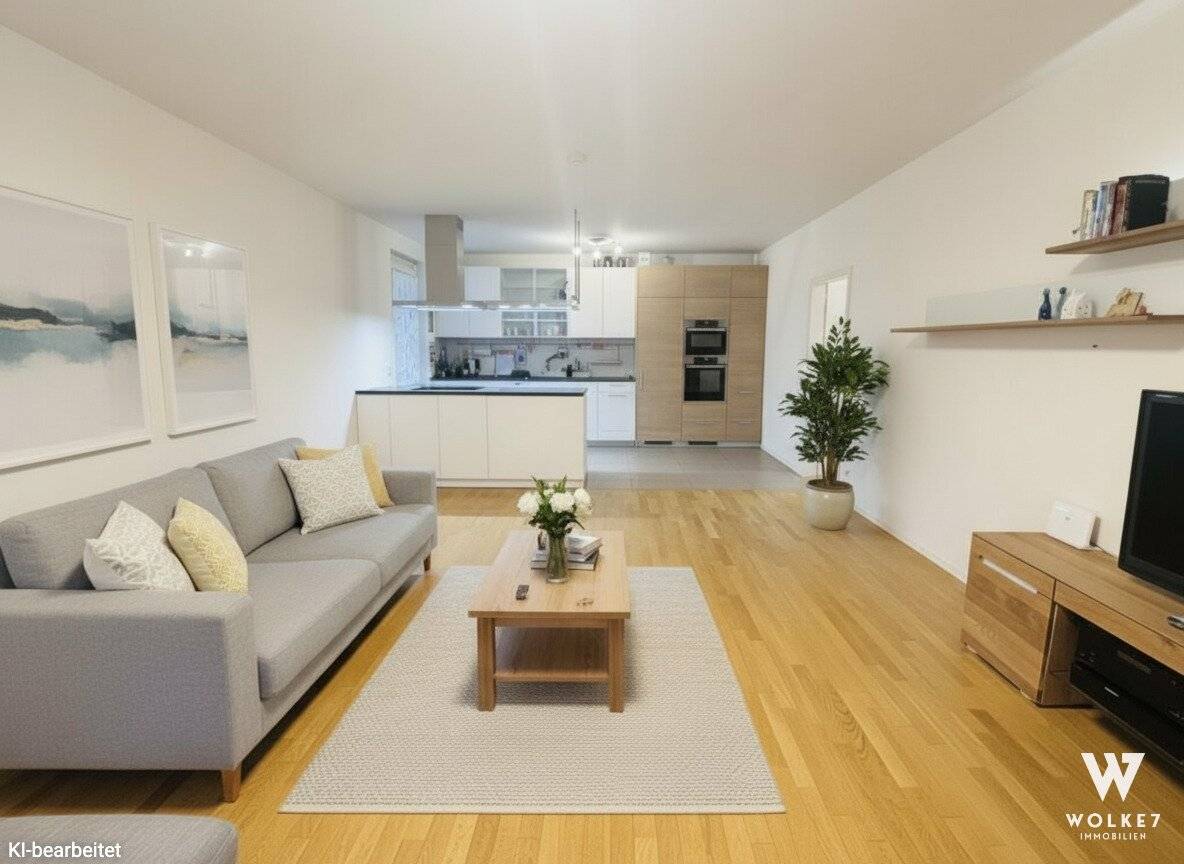 Großzügige Wohnung mit eigenem Garten ruhige Lage