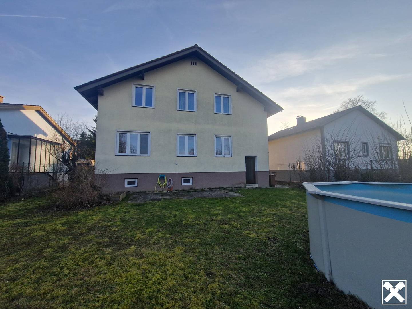 Einfamilienhaus in Bisamberg mit Fernblick