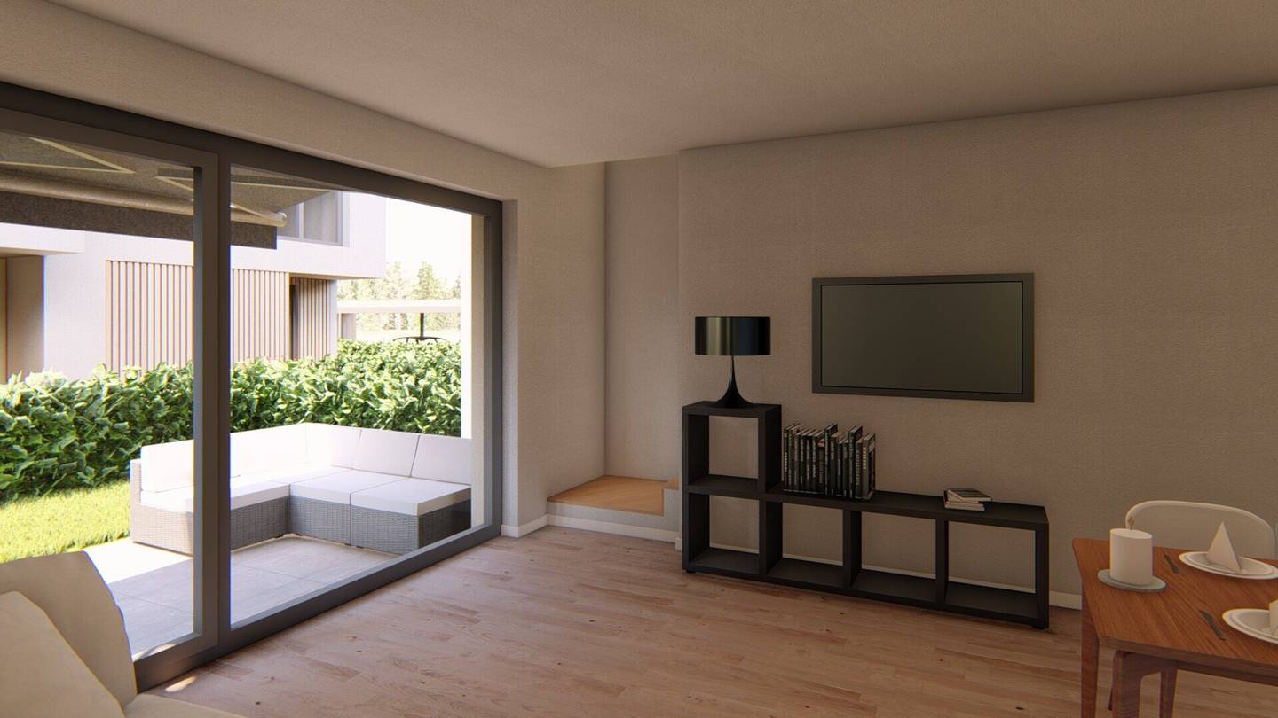 Wohnung Erstbezug Neubau mit Garten und Terrasse
