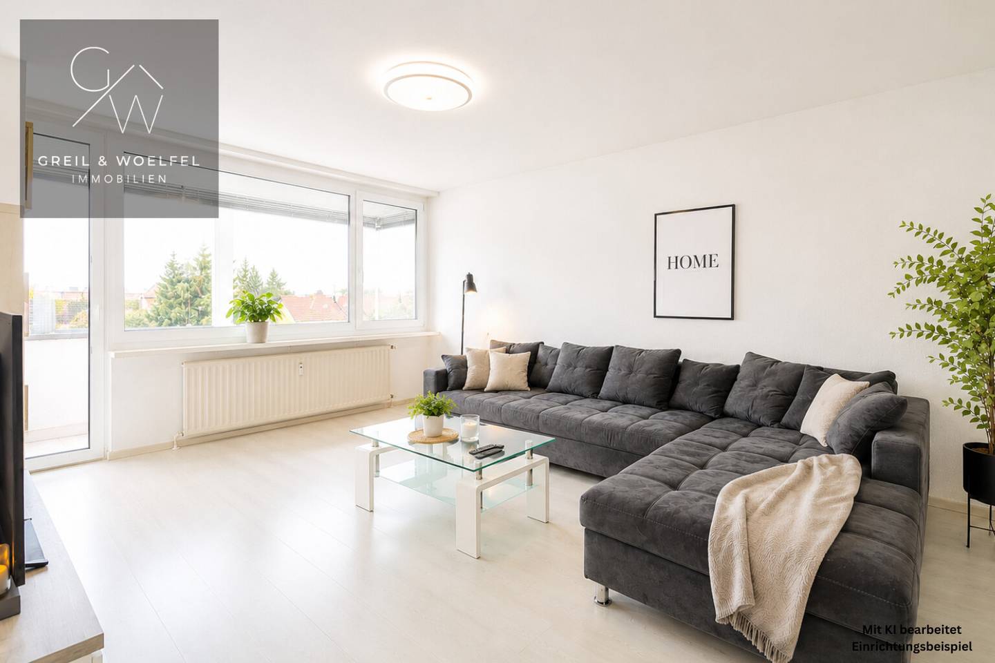 Modernisierte Wohnung mit Einbauküche und Lift