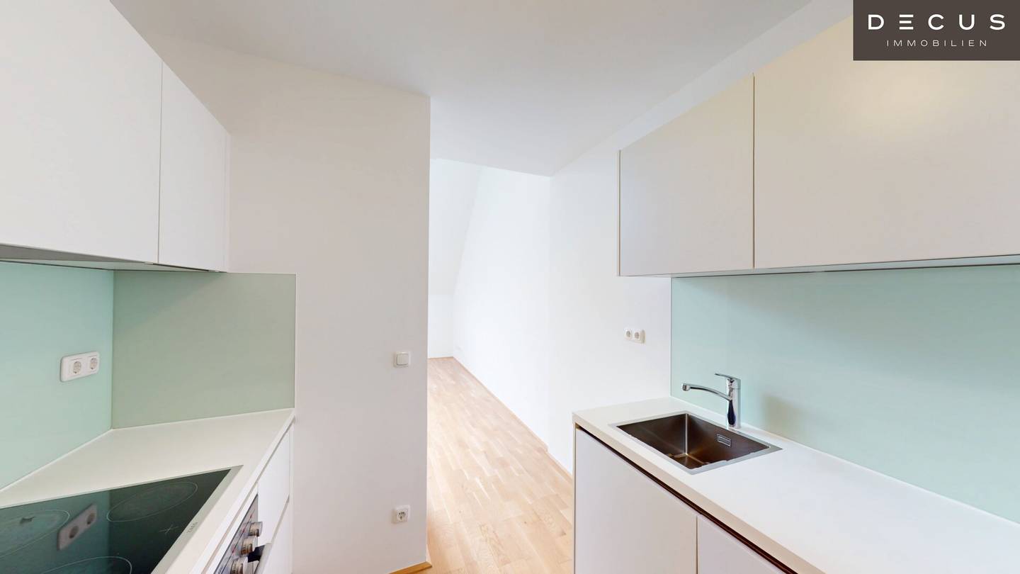 Klimatisierte Dachgeschosswohnung mit Parkett in Wien Favoriten