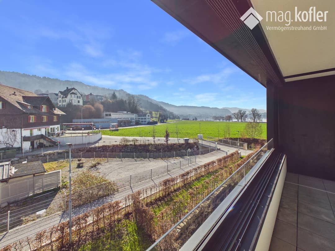 Seeblick Wohnung am Bodensee mit zwei Terrassen