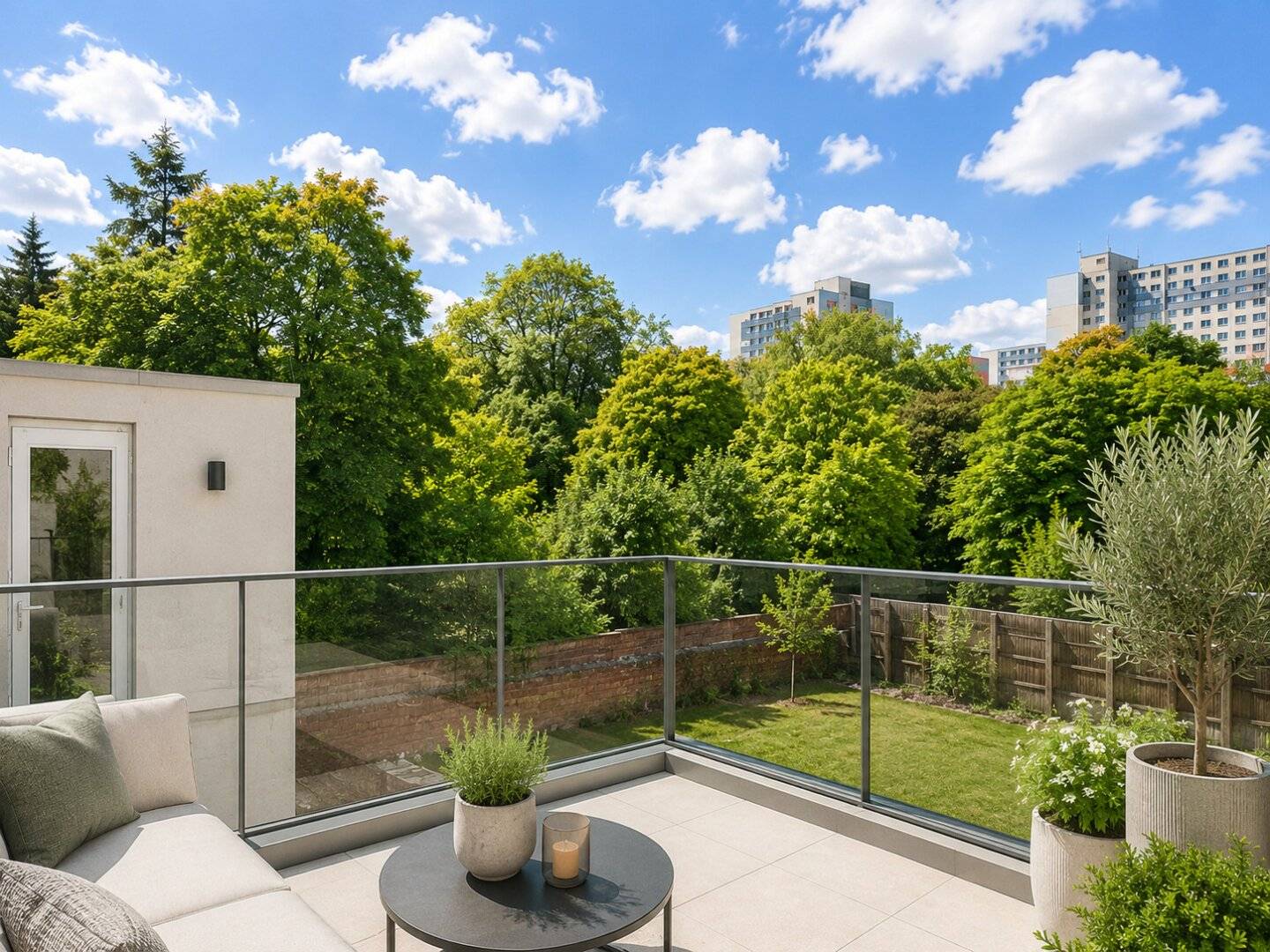 Neubau Wohnung nahe der Alten Donau mit Loggia