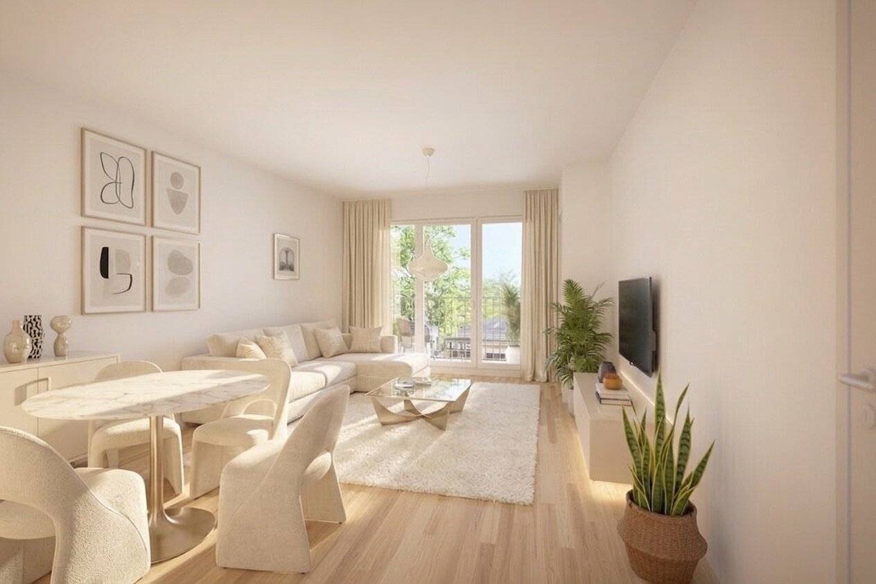 New build apartment near the Danube with loggia