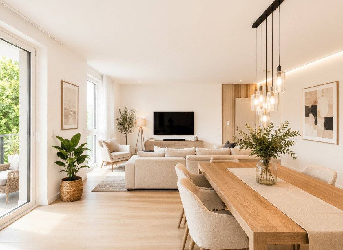 Top floor apartment with terrace at Trillerpark