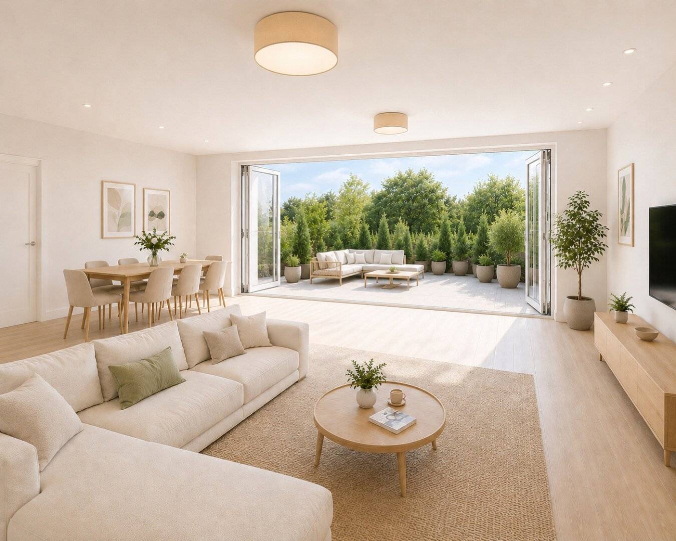Wohnung mit Garten und Loggia nahe Alte Donau