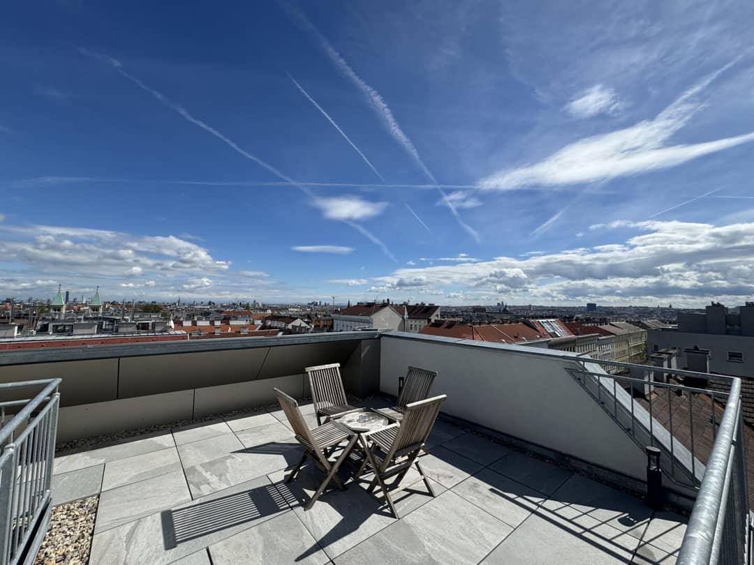 Wohnung mit Panoramablick und Dachterrasse