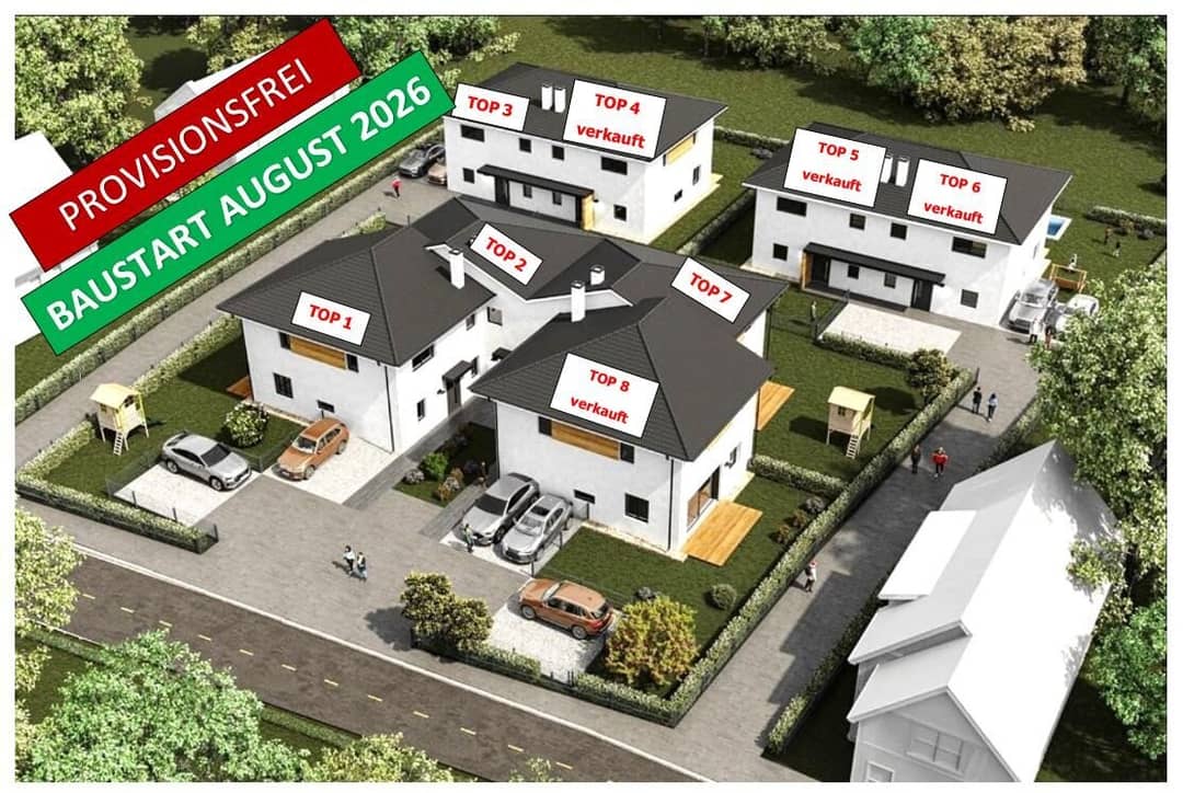 Commission-free semi-detached houses in Langenzersdorf
