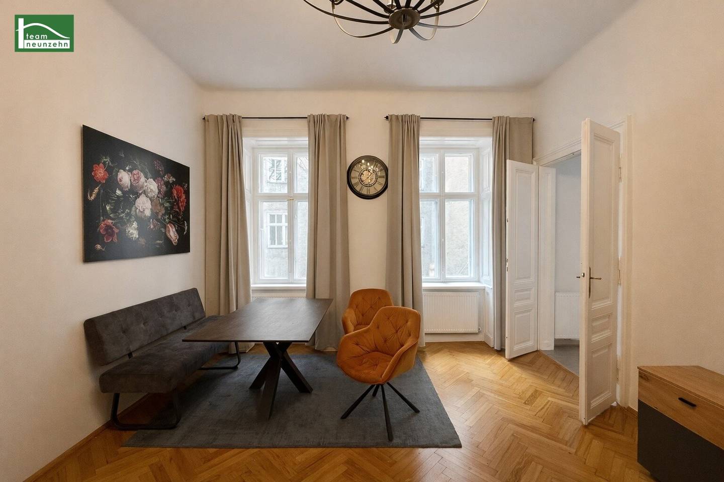 Renovated 2-room apartment in quiet courtyard location with top infrastructure, 1080 Vienna