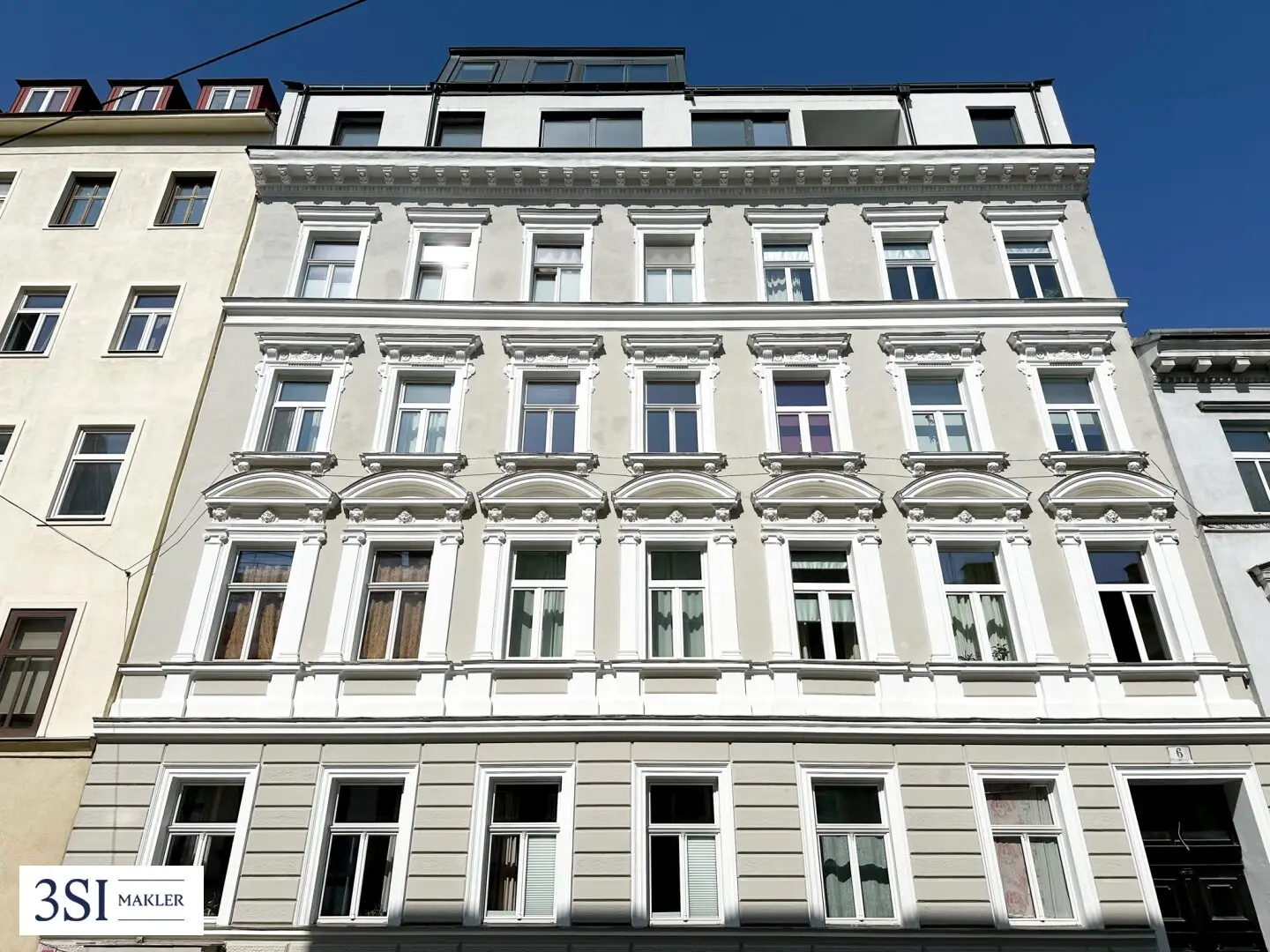Wohnung Altbau Terrasse unbefristet vermietet
