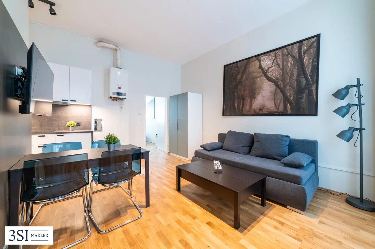 Optimally laid-out city apartment near U3