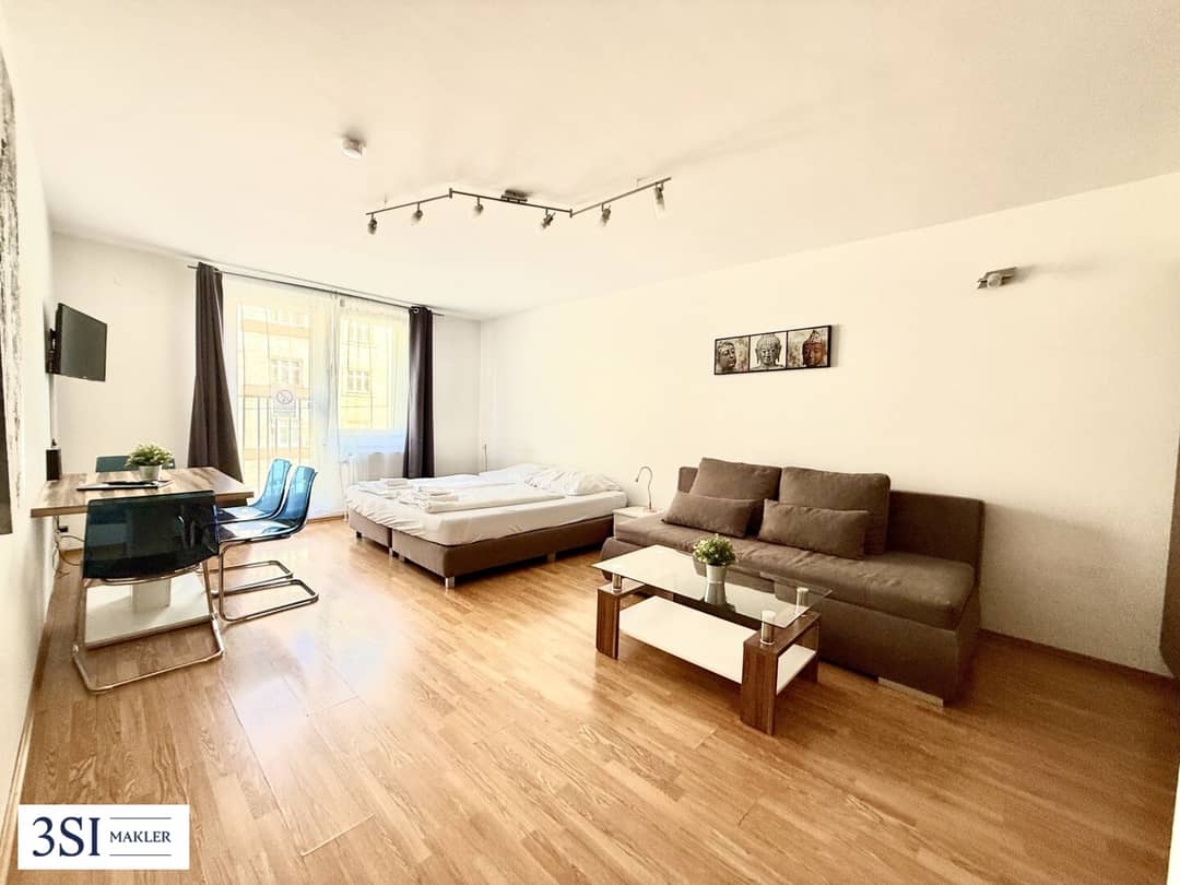 Wohnung Sonnwendviertel Gellertplatz möbliert