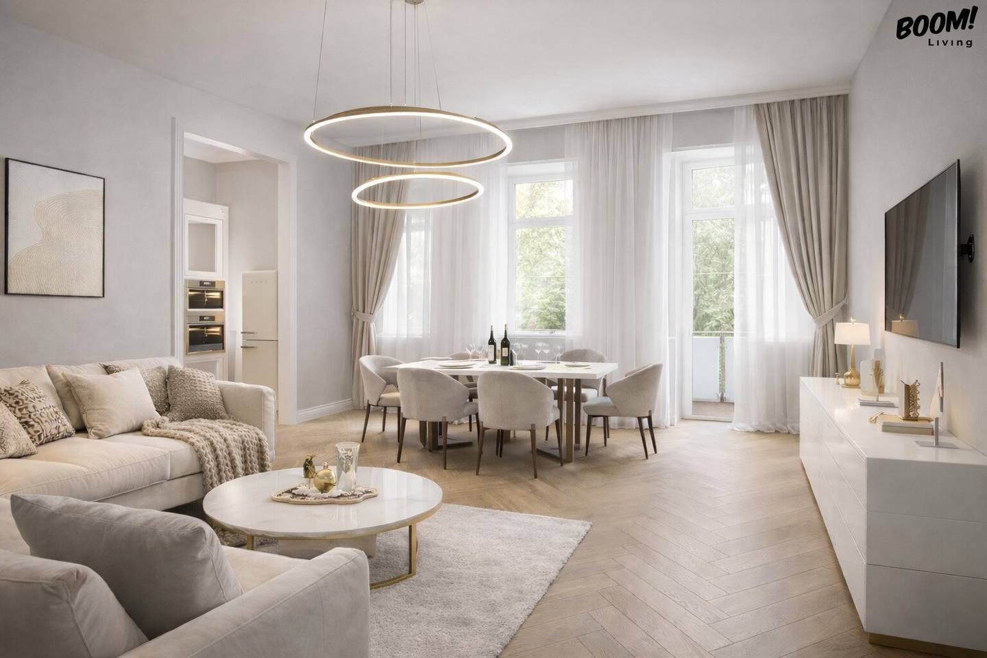 Dachgeschosswohnung mit Panoramablick und Südterrasse