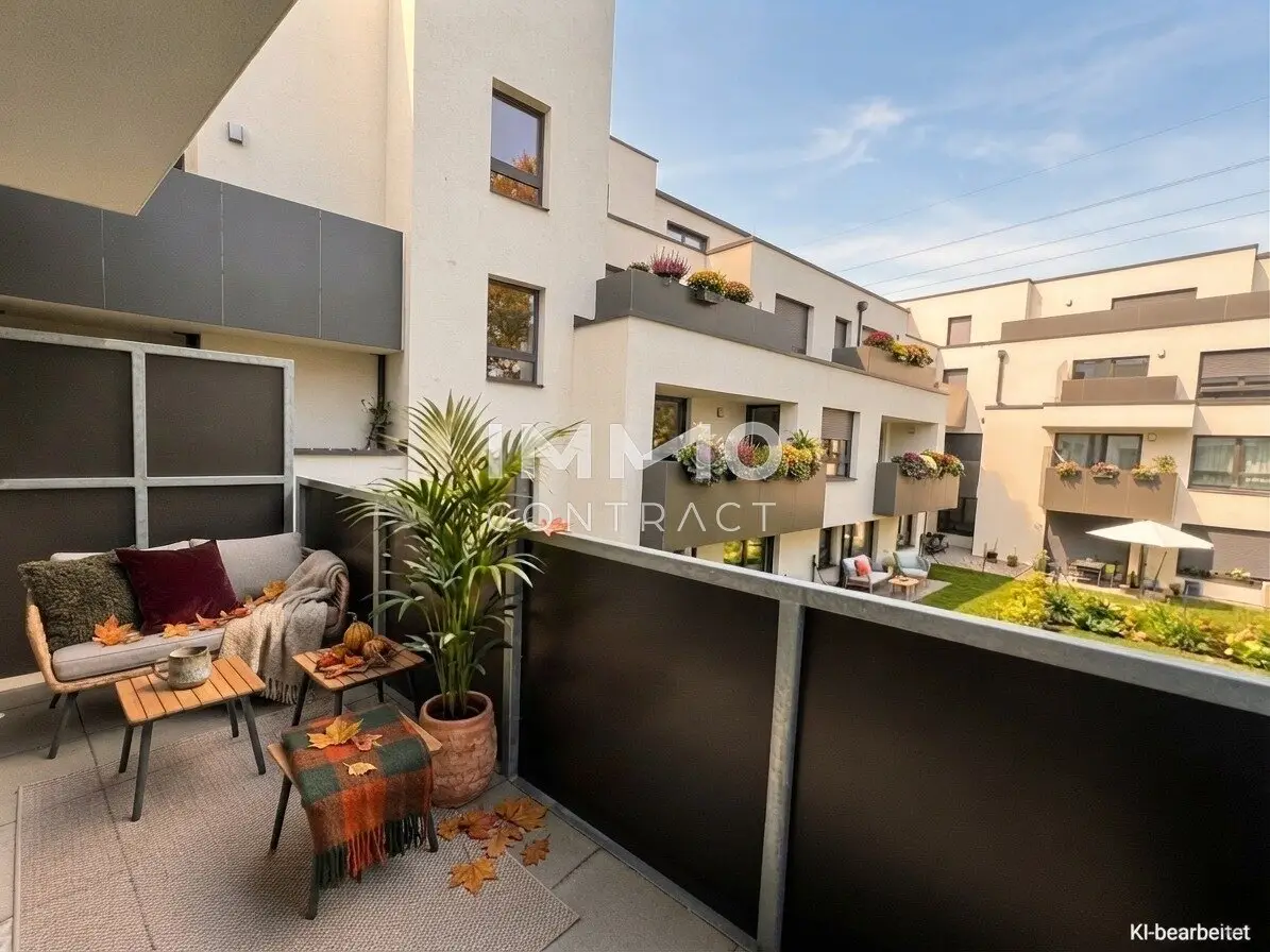Wohnung mit Eigengarten und Terrasse in Donaustadt