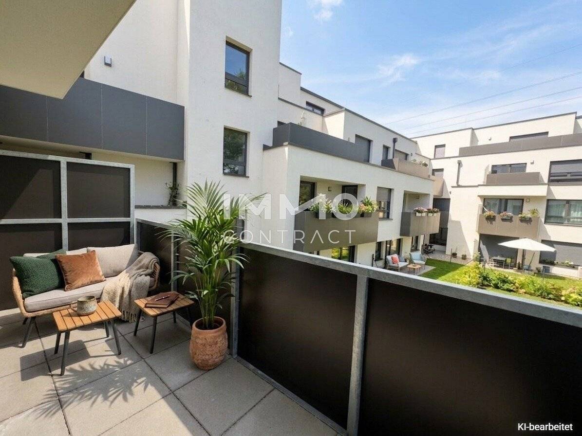 Apartment with private garden and terrace in Donaustadt