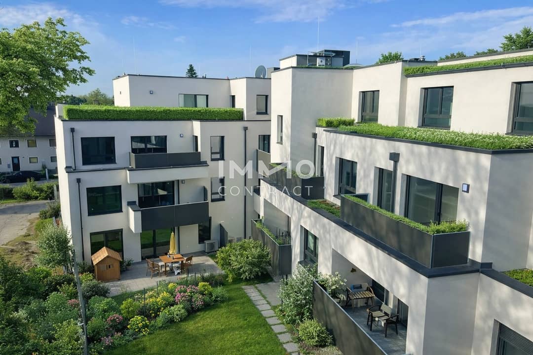Neubauwohnung mit Eigengarten und Terrasse