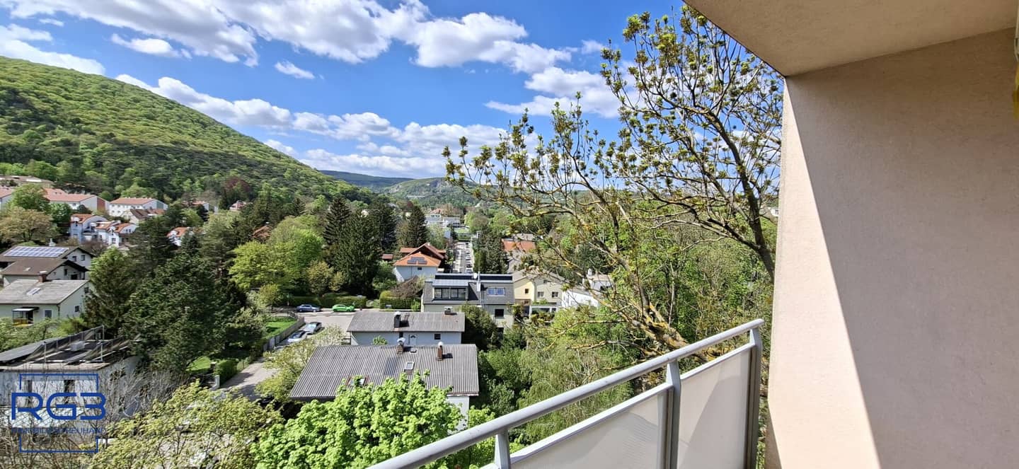 Wohnung in Mödling, 2-Zimmer, ruhige 6. Etage mit Loggia & Blick