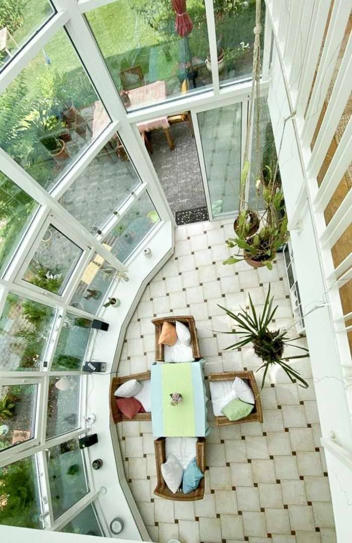 Grünruhelage am Rosenhügel – Haus mit Wintergarten