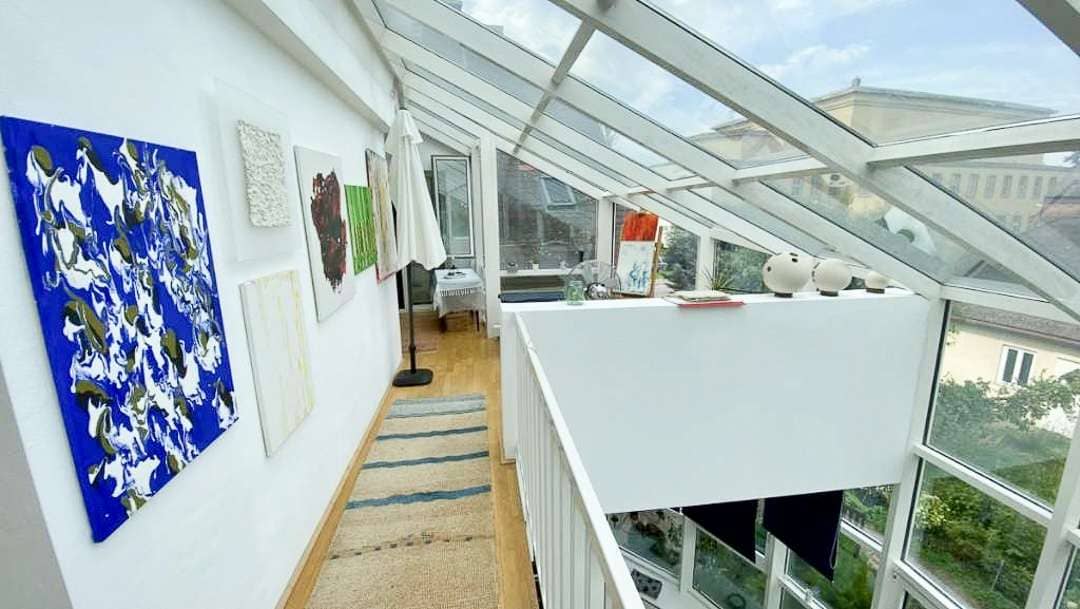 Grünruhelage am Rosenhügel – Haus mit Wintergarten