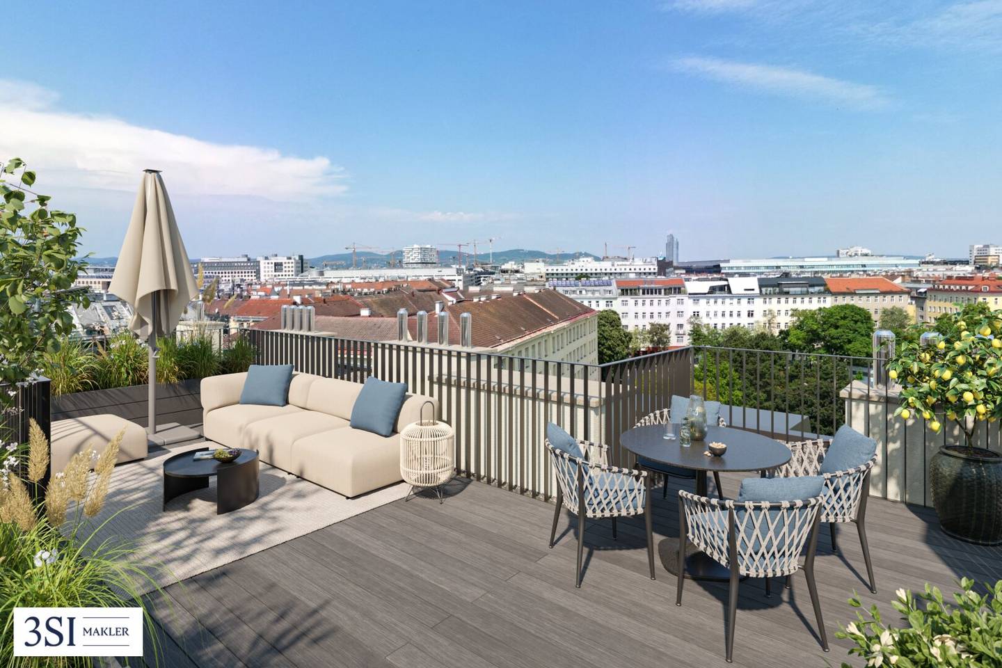 Building-permitted shell attic in popular location near the Prater and Messe Wien