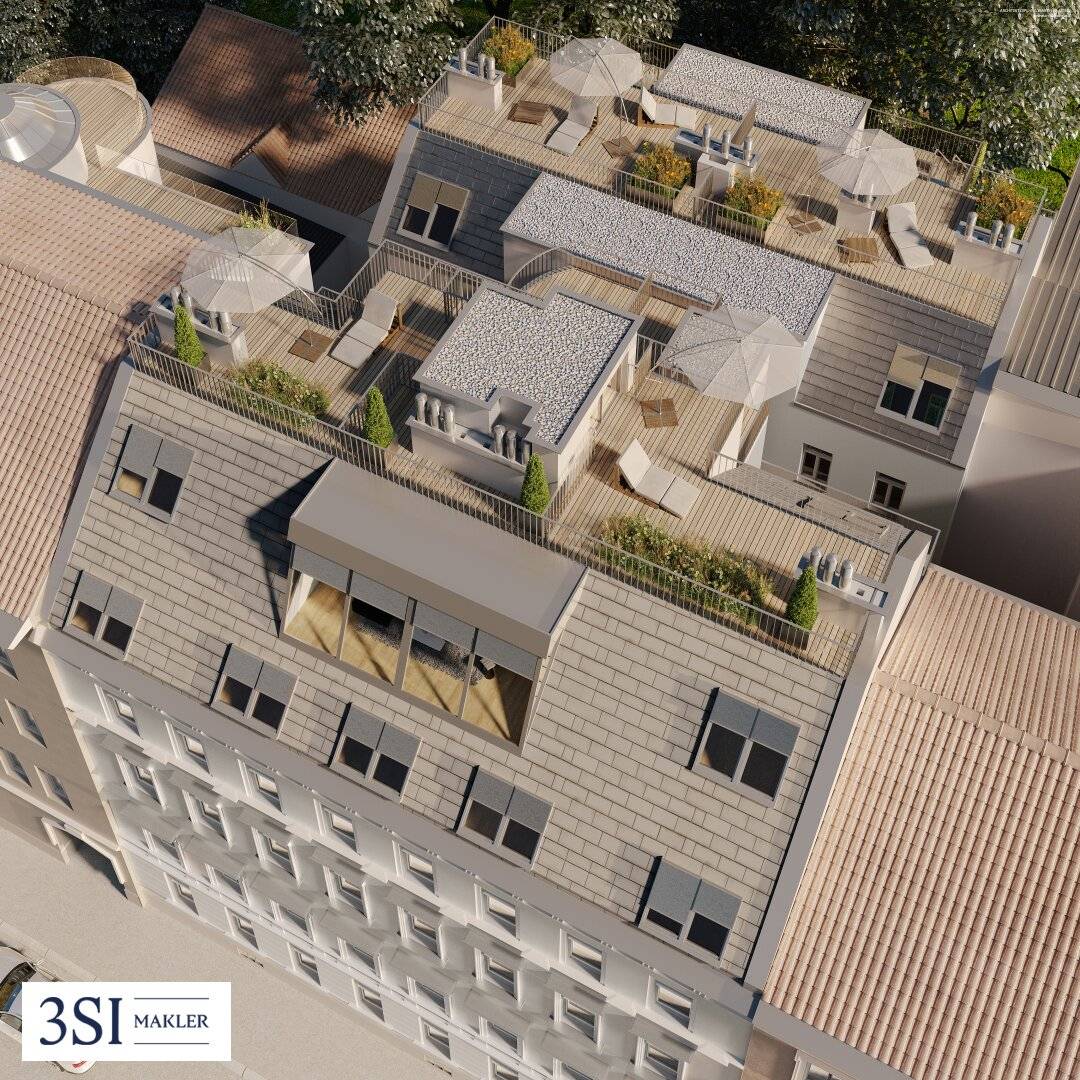 Baubewilligter Rohdachboden in gepflegtem Mittelzinshaus nahe U3-Hütteldorfer Straße